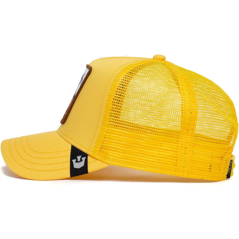 mutzen-gebogen-gelb-snapback-the-farm-von-goorin-bros