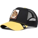 schwarze-und-gelbe-trucker-kappe-lowe-the-king-lion-the-farm-von-goorin-bros