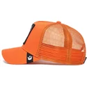 trucker-cap-orange-wolf-the-lone-wolf-the-farm-von-goorin-bros