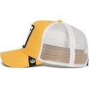 cappello-trucker-giallo-e-bianco-ape-the-queen-bee-the-farm-di-goorin-bros