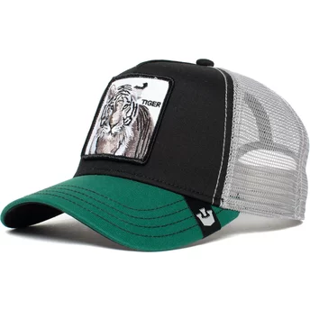 Goorin Bros. The White Tiger The Farm Black and Green Trucker Hat
