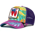 czapka-trucker-fioletowa-ryba-bojownik-syjamski-fighter-even-betta-the-farm-od-goorin-bros