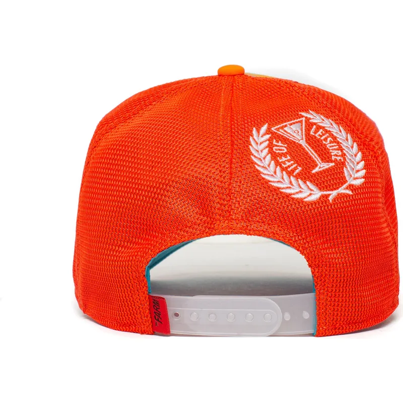 cappelli-curva-arancia-snapback-the-farm-di-goorin-bros