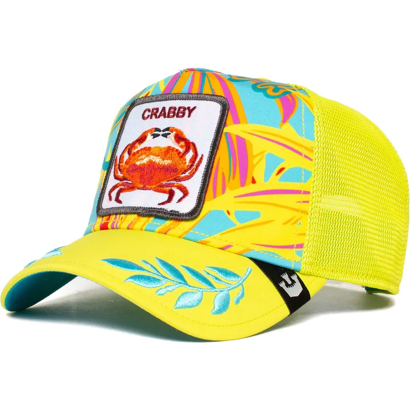 cappelli-curva-giallo-snapback-the-farm-di-goorin-bros