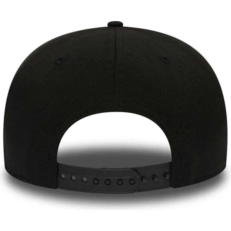 cappellino-curvo-nero-snapback-9fifty-stretch-snap-di-chicago-bulls-nba-di-new-era