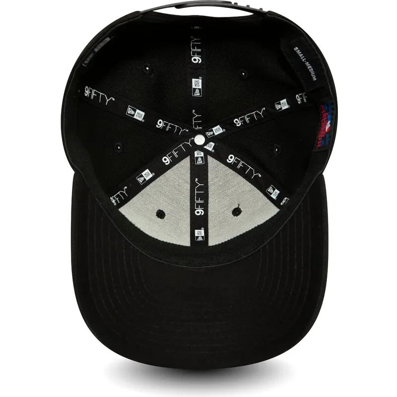 cappellino-curvo-nero-snapback-9fifty-stretch-snap-di-chicago-bulls-nba-di-new-era