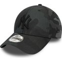 new-era-curved-brim-black-logo-9forty-league-essential-new-york-yankees-mlb-black-camouflage-adjustable-cap
