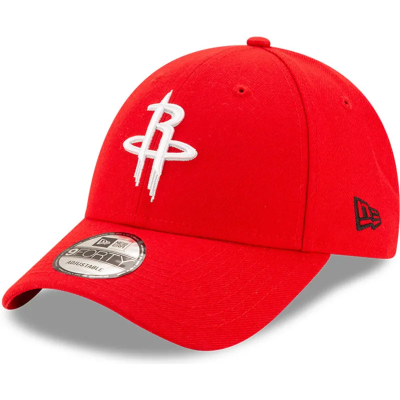 czerwona-regulowana-czapka-z-zakrzywionym-daszkiem-9forty-the-league-houston-rockets-nba-new-era