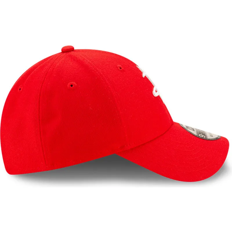 cappellino-visiera-curva-rosso-regolabile-9forty-the-league-di-houston-rockets-nba-di-new-era