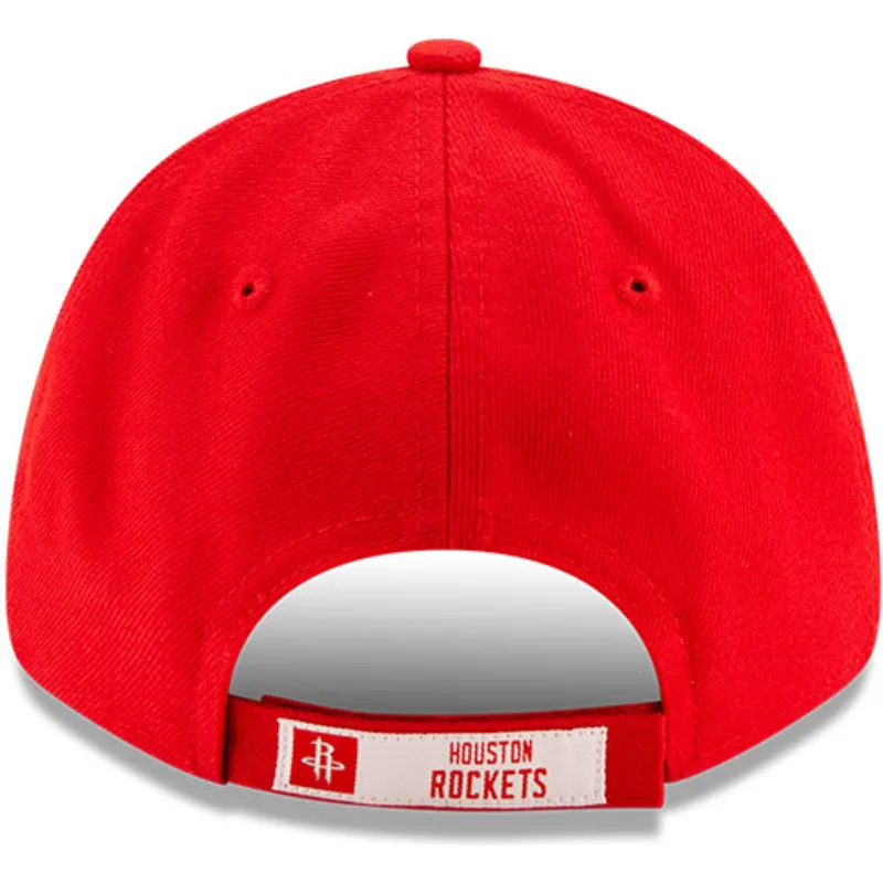 cappellino-visiera-curva-rosso-regolabile-9forty-the-league-di-houston-rockets-nba-di-new-era