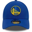 cappellino-curvo-blu-regolabile-9forty-the-league-dei-golden-state-warriors-nba-di-new-era