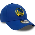 cappellino-curvo-blu-regolabile-9forty-the-league-dei-golden-state-warriors-nba-di-new-era