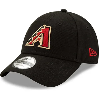 Mützen gebogen schwarz verstellbares band 9FORTY The League der Arizona Diamondbacks MLB von New Era