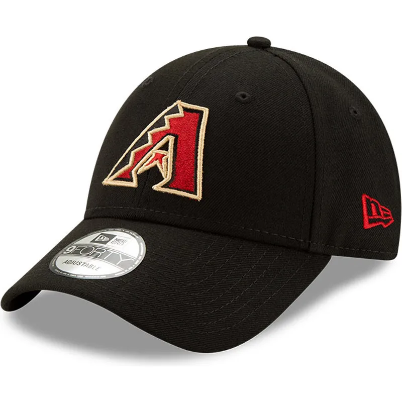 cappellino-curvo-nero-regolabile-9forty-the-league-di-arizona-diamondbacks-mlb-di-new-era