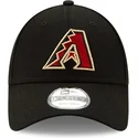 cappellino-curvo-nero-regolabile-9forty-the-league-di-arizona-diamondbacks-mlb-di-new-era