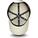 cappellino-curvo-beige-regolabile-con-logo-nero-9forty-league-essential-di-new-york-yankees-mlb-di-new-era