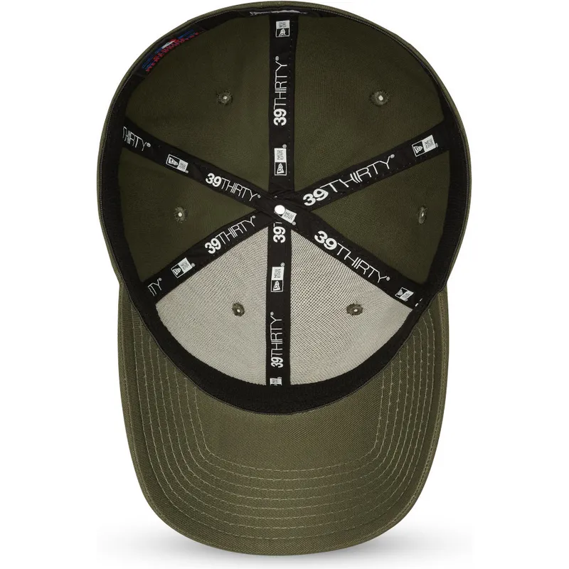 cappellino-curvo-verde-regolabile-39thirty-league-essential-dei-new-york-yankees-mlb-di-new-era