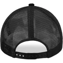 sort-trucker-kasket-med-sort-logo-9forty-a-frame-tonal-fra-los-angeles-lakers-nba-fra-new-era