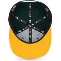 grune-und-gelbe-flache-snapback-kappe-9fifty-essential-von-oakland-athletics-mlb-von-new-era