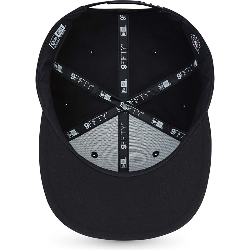 new-era-flat-brim-9fifty-essential-chicago-white-sox-mlb-black-snapback-cap