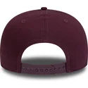 cappelli-piatta-rosso-snapback-granate-9fifty-essential-dei-new-york-yankees-mlb-di-new-era