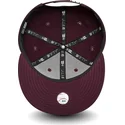 cappelli-piatta-rosso-snapback-granate-9fifty-essential-dei-new-york-yankees-mlb-di-new-era