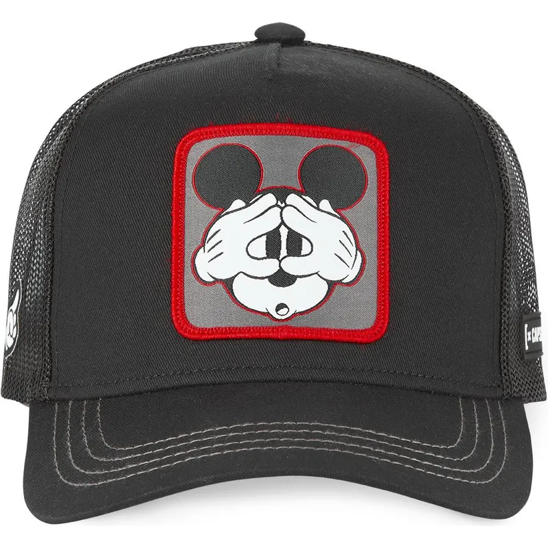 cappelli-curva-nero-snapback-mickey-mouse-disney-di-capslab