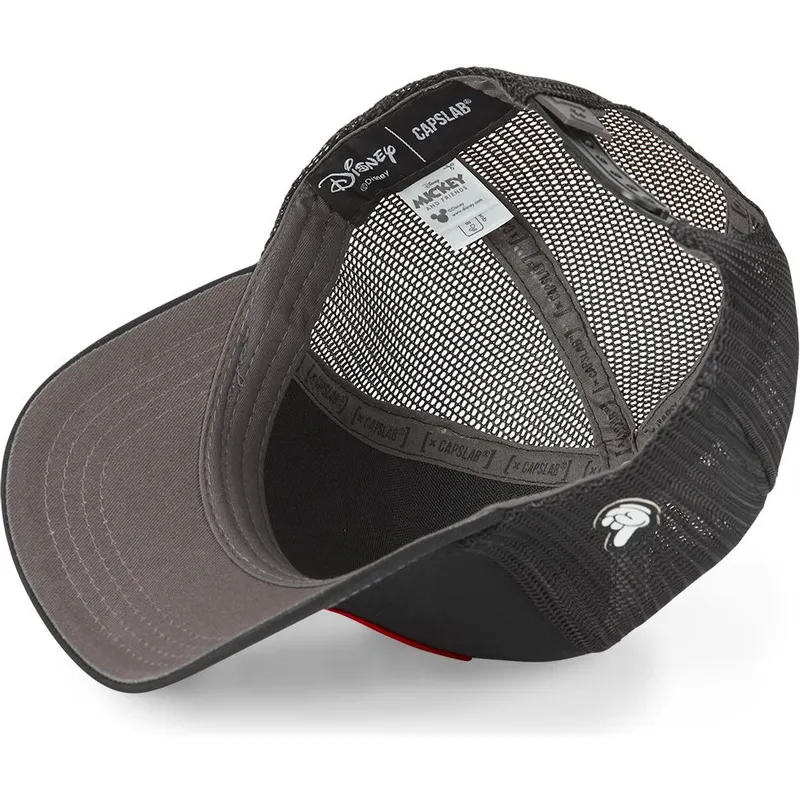 cappelli-curva-nero-snapback-mickey-mouse-disney-di-capslab