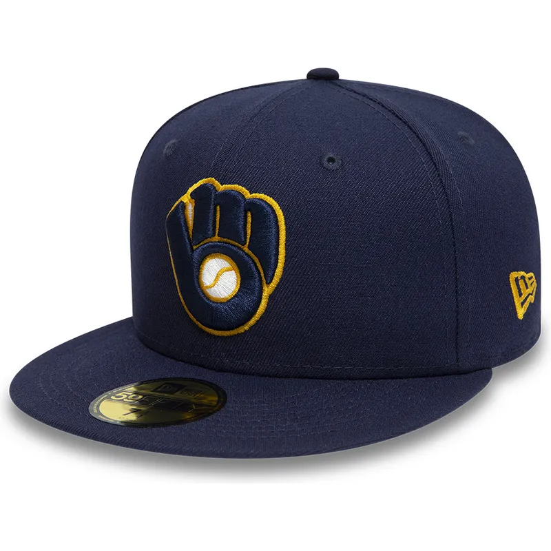 granatowa-dopasowana-czapka-z-daszkiem-59fifty-authentic-on-field-milwaukee-brewers-mlb-new-era