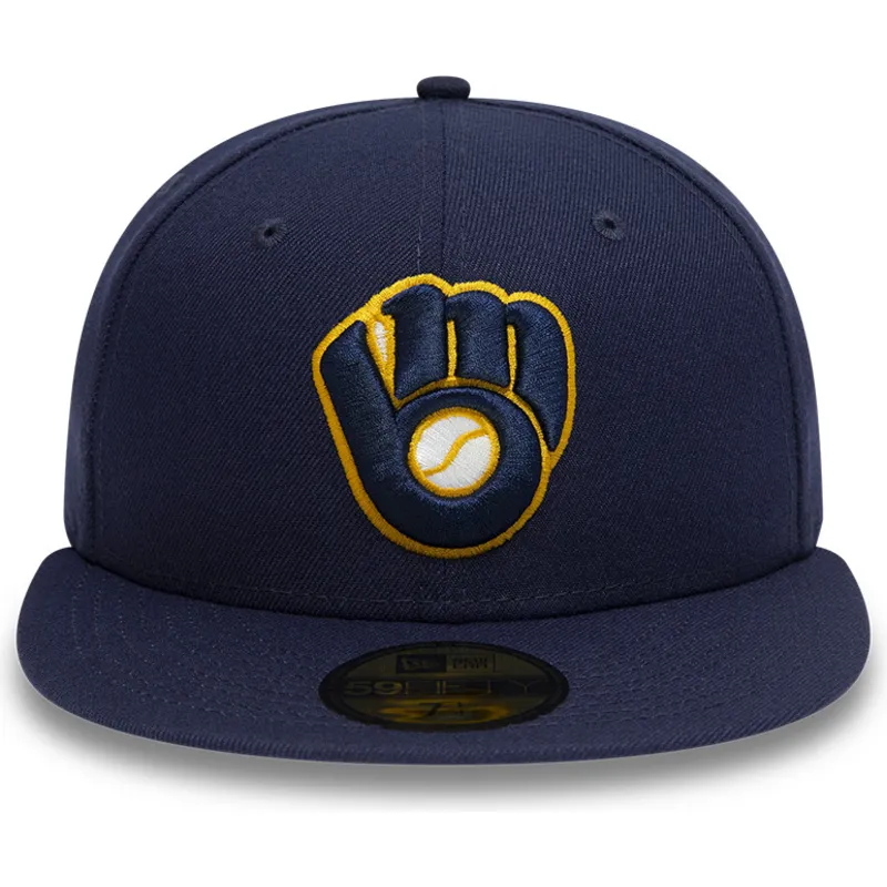 granatowa-dopasowana-czapka-z-daszkiem-59fifty-authentic-on-field-milwaukee-brewers-mlb-new-era