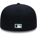 cappello-piatto-blu-navy-aderente-59fifty-authentic-on-field-dei-seattle-mariners-mlb-di-new-era