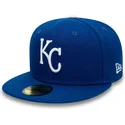 cappello-piatto-blu-aderente-59fifty-authentic-on-field-dei-kansas-city-royals-mlb-di-new-era