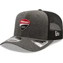 cappellino-trucker-grigio-e-nero-snapback-9fifty-stretch-snap-jersey-di-ducati-motor-motogp-di-new-era
