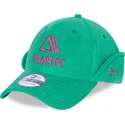 cappello-curvo-verde-aderente-39thirty-polartec-dog-ear-fleece-di-new-era