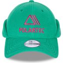 new-era-curved-brim-39thirty-polartec-dog-ear-fleece-green-fitted-cap