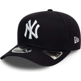 Mützen gebogen marineblau snapback 9FIFTY Stretch Snap der New York Yankees MLB von New Era