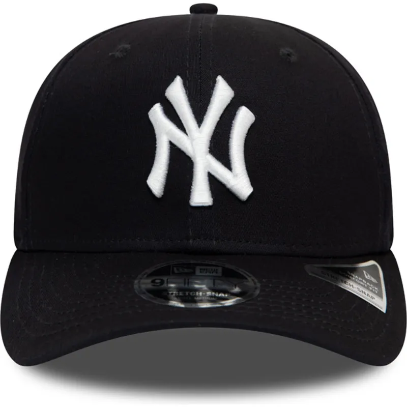cappellino-curvo-blu-marino-snapback-9fifty-stretch-snap-dei-new-york-yankees-mlb-di-new-era