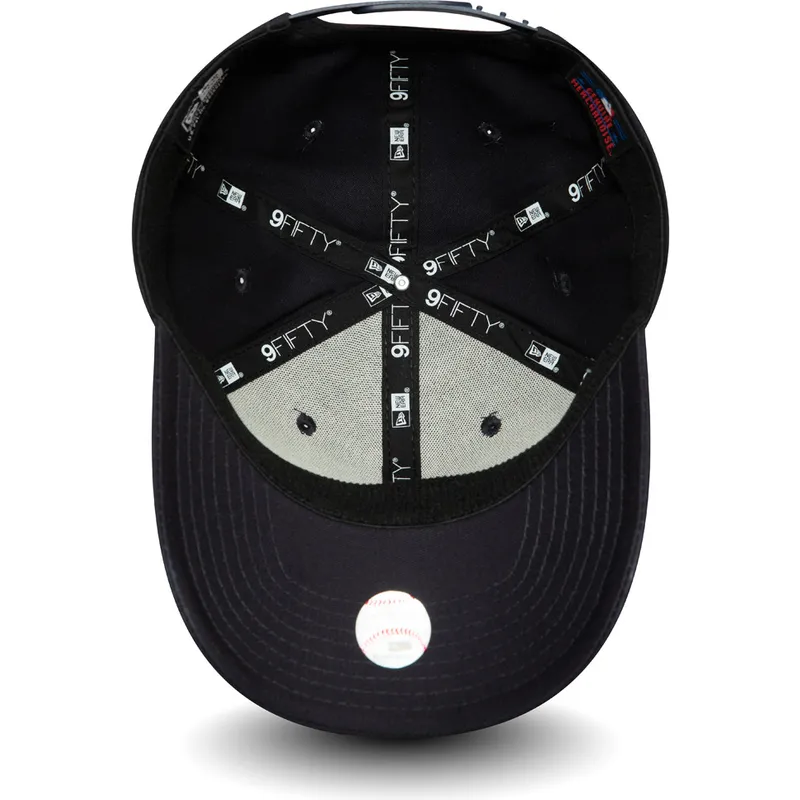 cappellino-curvo-blu-marino-snapback-9fifty-stretch-snap-dei-new-york-yankees-mlb-di-new-era