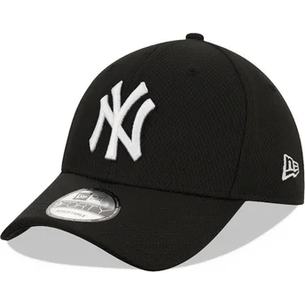 Gorra curva negra ajustable 9FORTY Diamond Era de New York Yankees MLB de New Era