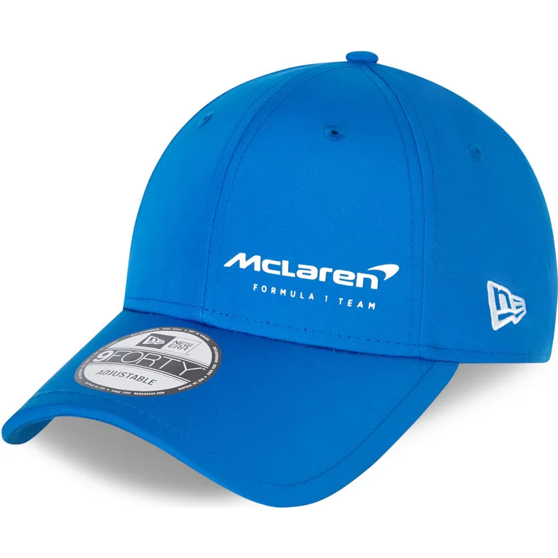 cappelli-curva-blu-snapback-daniel-ricciardo-9forty-seasonal-dei-mclaren-racing-formula-1-di-new-era