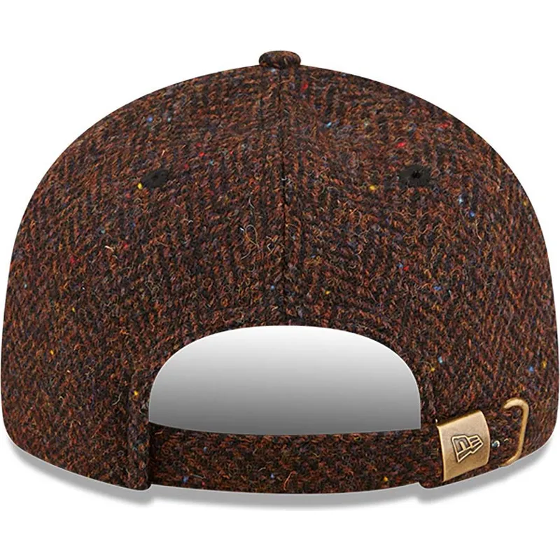 cappelli-piatta-marrone-cinghia-regolabile-9fifty-di-new-era