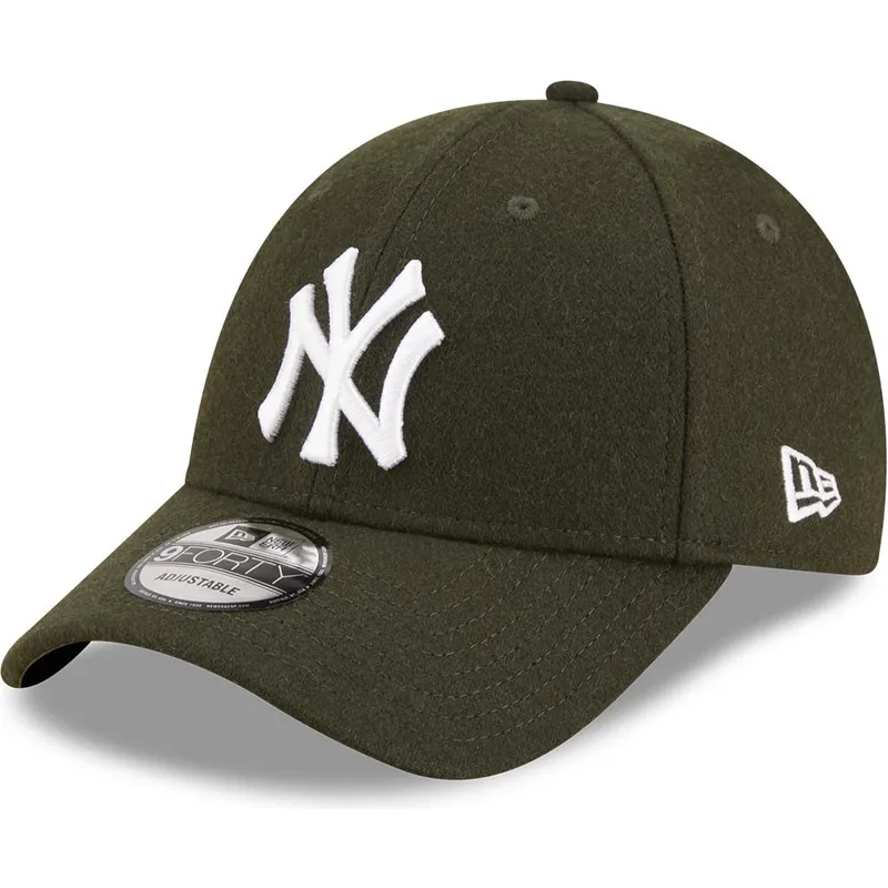 cappelli-curva-verde-cinghia-regolabile-9forty-the-league-melton-dei-new-york-yankees-mlb-di-new-era
