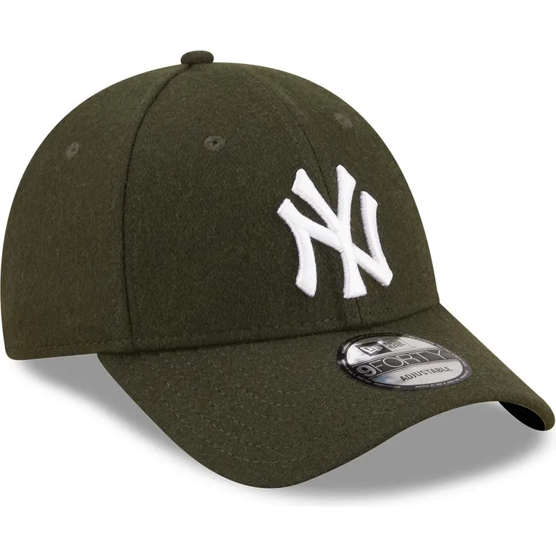 cappelli-curva-verde-cinghia-regolabile-9forty-the-league-melton-dei-new-york-yankees-mlb-di-new-era
