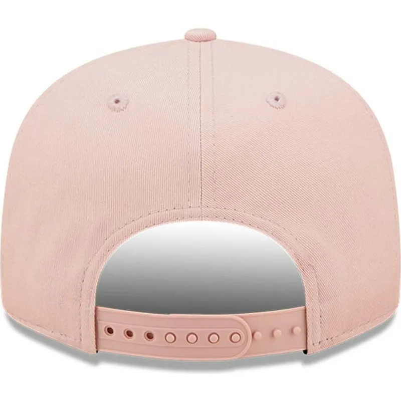 mutzen-flach-rosa-snapback-9fifty-league-essential-der-new-york-yankees-mlb-von-new-era
