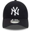 cappellino-curvo-blu-navy-regolabile-9forty-team-side-patch-dei-new-york-yankees-mlb-di-new-era