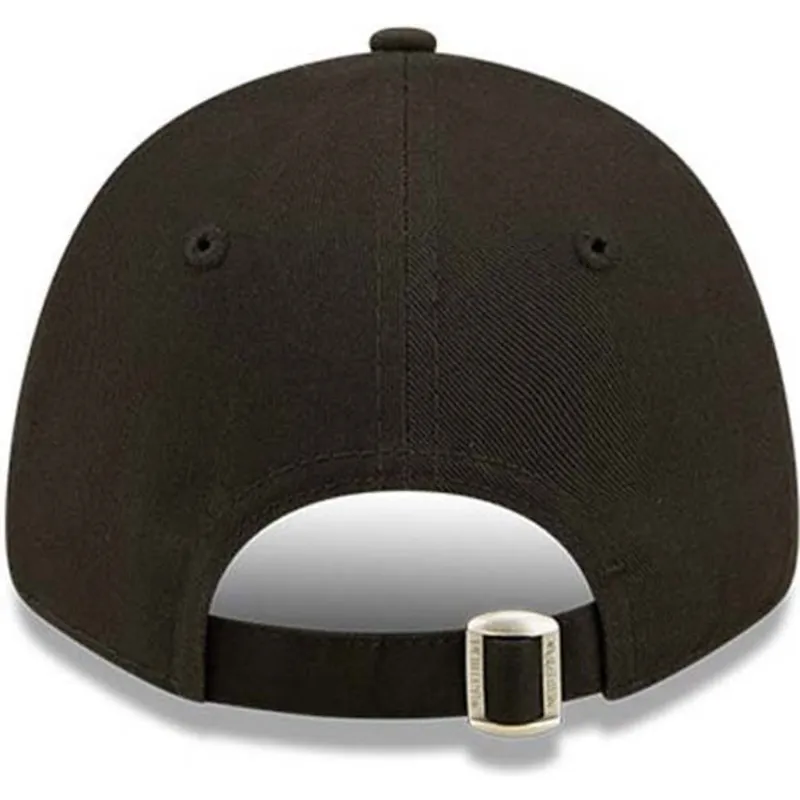 mutzen-gebogen-schwarz-verstellbares-band-fur-kinder-dorado-9forty-league-essential-der-los-angeles-dodgers-mlb-von-new-era