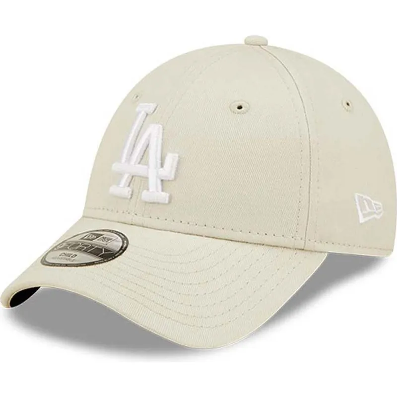 mutzen-gebogen-beige-verstellbares-band-fur-kinder-9forty-league-essential-der-los-angeles-dodgers-mlb-von-new-era mutzen-gebogen-beige-verstellbares-band-fur-kinder-9forty-league-essential-der-los-angeles-dodgers-mlb-von-new-era