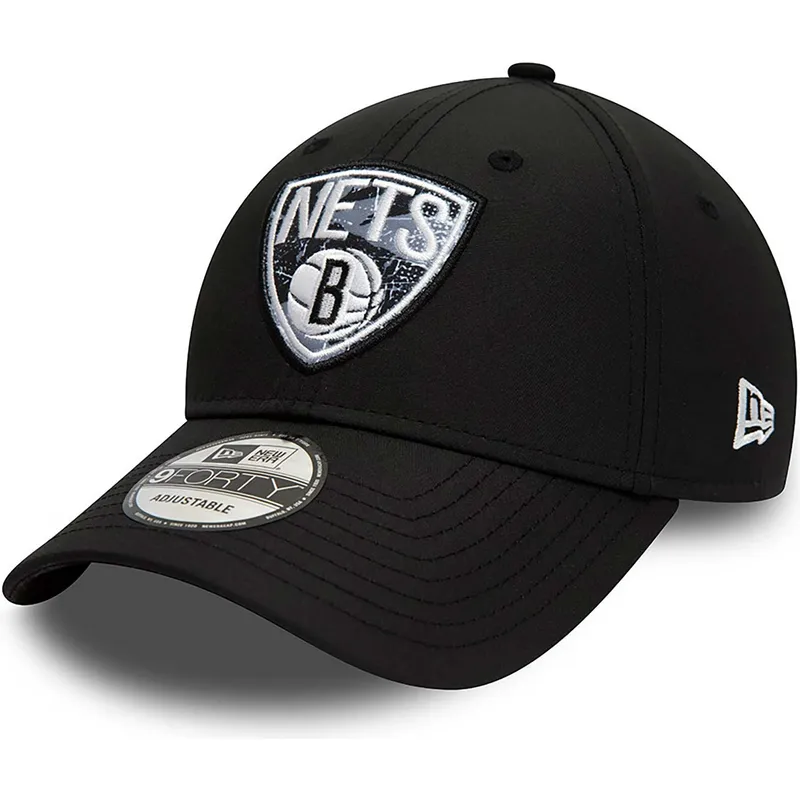 cappelli-curva-nero-cinghia-regolabile-9forty-print-infill-dei-brooklyn-nets-nba-di-new-era cappelli-curva-nero-cinghia-regolabile-9forty-print-infill-dei-brooklyn-nets-nba-di-new-era