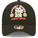 cappellino-trucker-nero-snapback-a-frame-repreve-lucky-paws-di-new-era