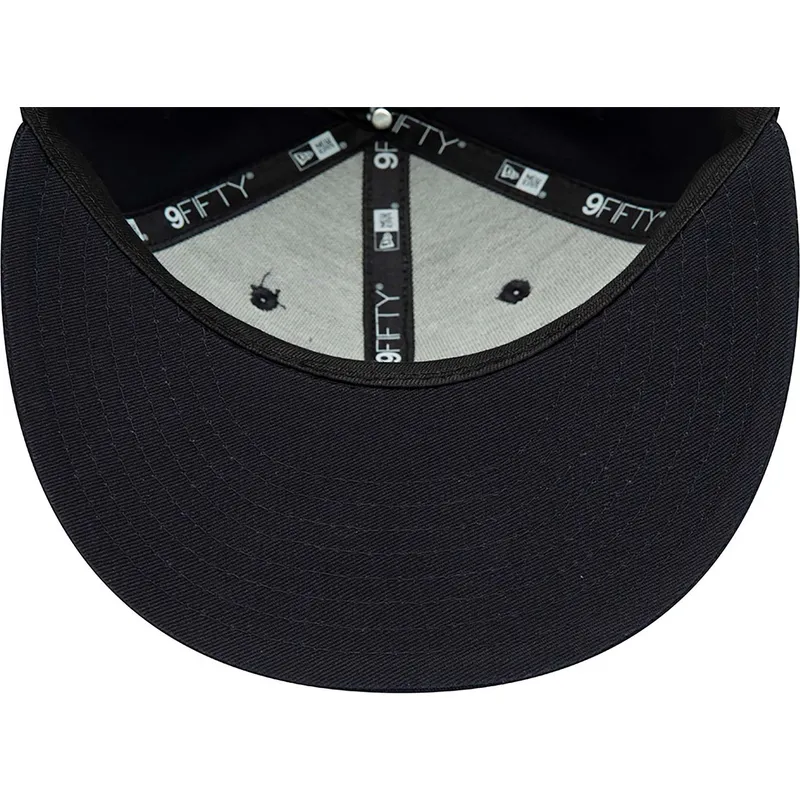 cappelli-piatta-blu-marino-snapback-9fifty-team-infill-dei-new-york-yankees-mlb-di-new-era